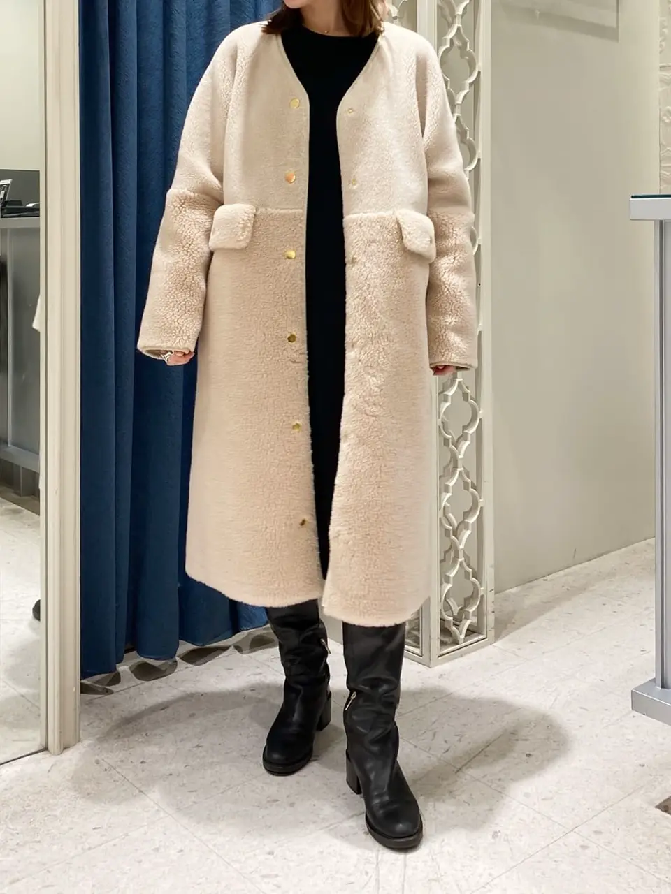  古川温子 コーディネート画像