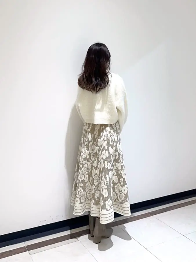 GRACE CONTINENTAL MORITA AI コーディネート画像