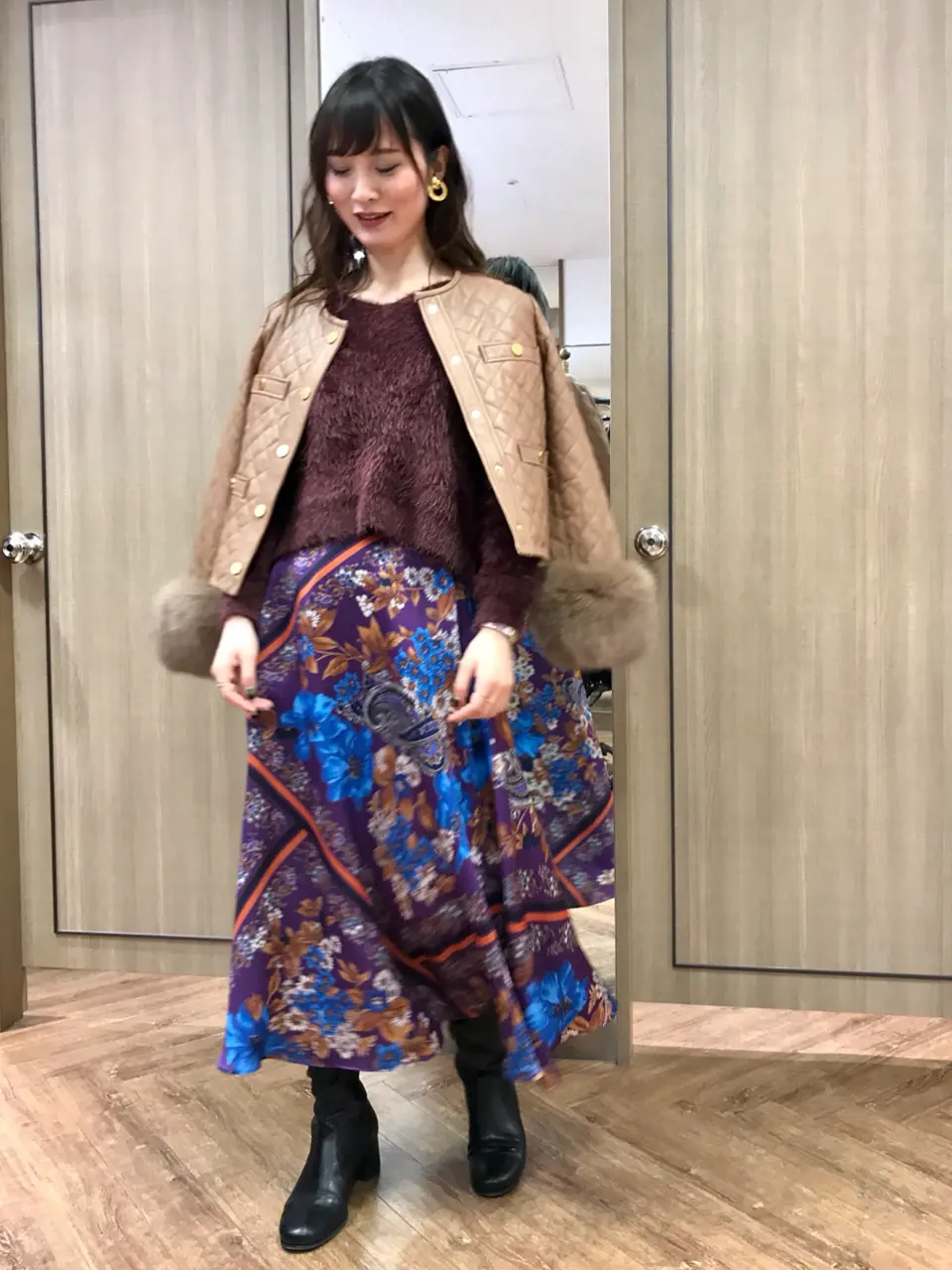 GRACE CONTINENTAL Kogane. コーディネート画像