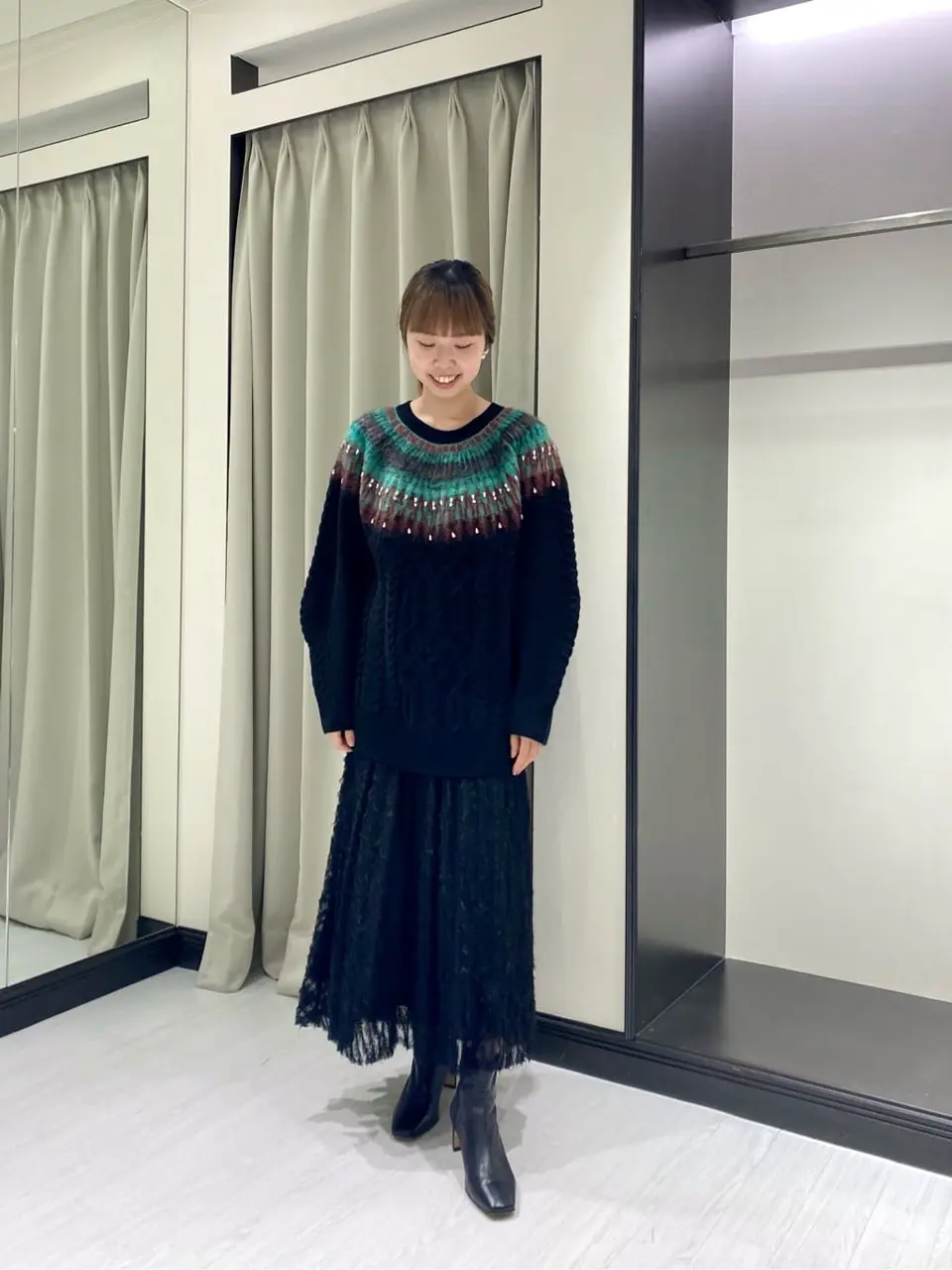 GRACE CONTINENTAL Abe コーディネート画像