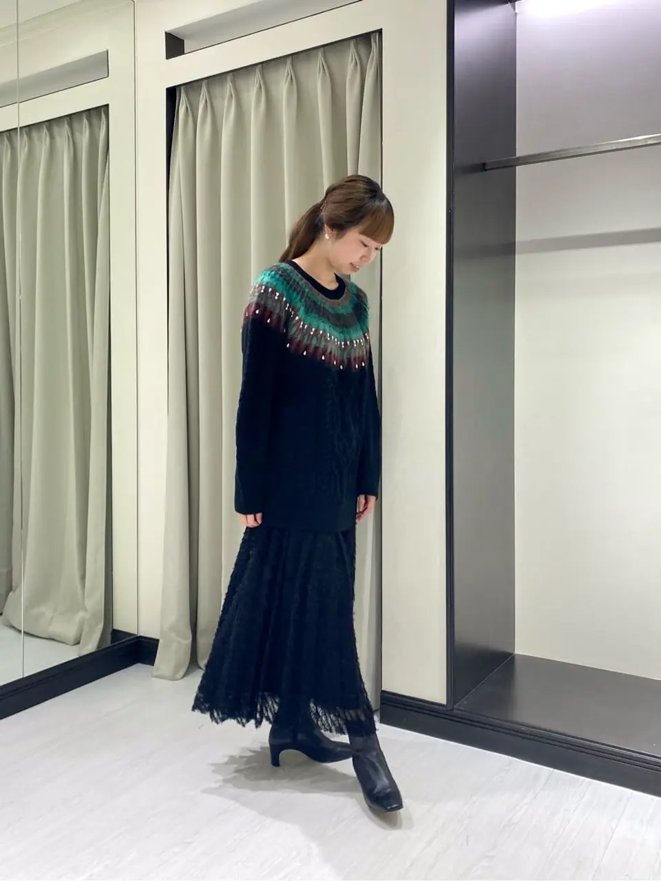 GRACE CONTINENTAL Abe コーディネート画像