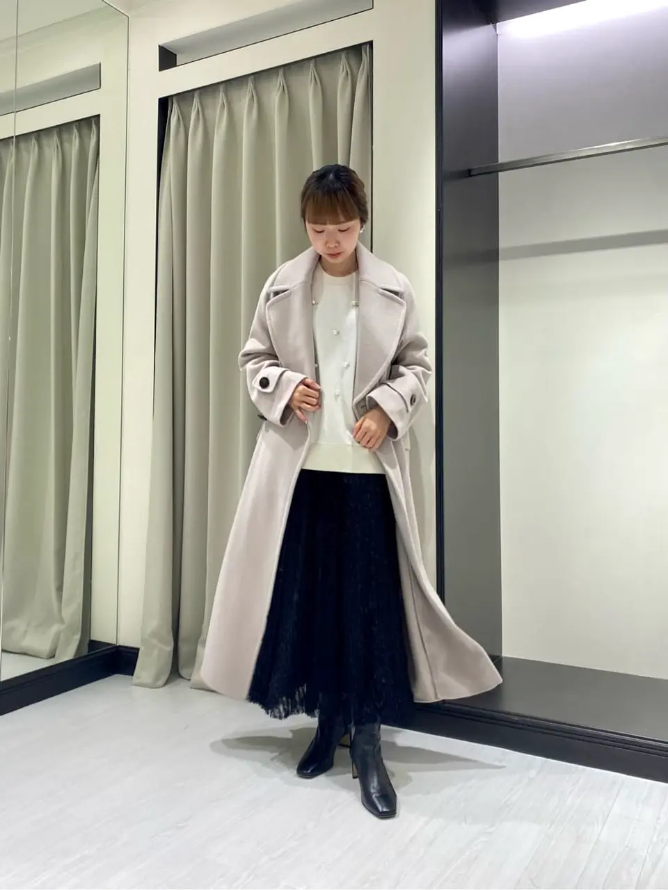 GRACE CONTINENTAL Abe コーディネート画像