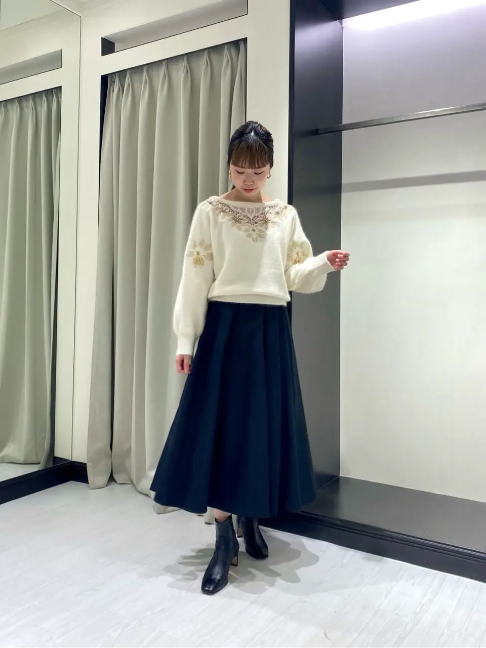 GRACE CONTINENTAL Abe コーディネート画像