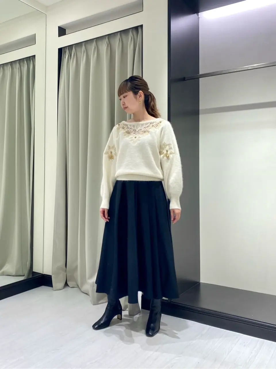 GRACE CONTINENTAL Abe コーディネート画像