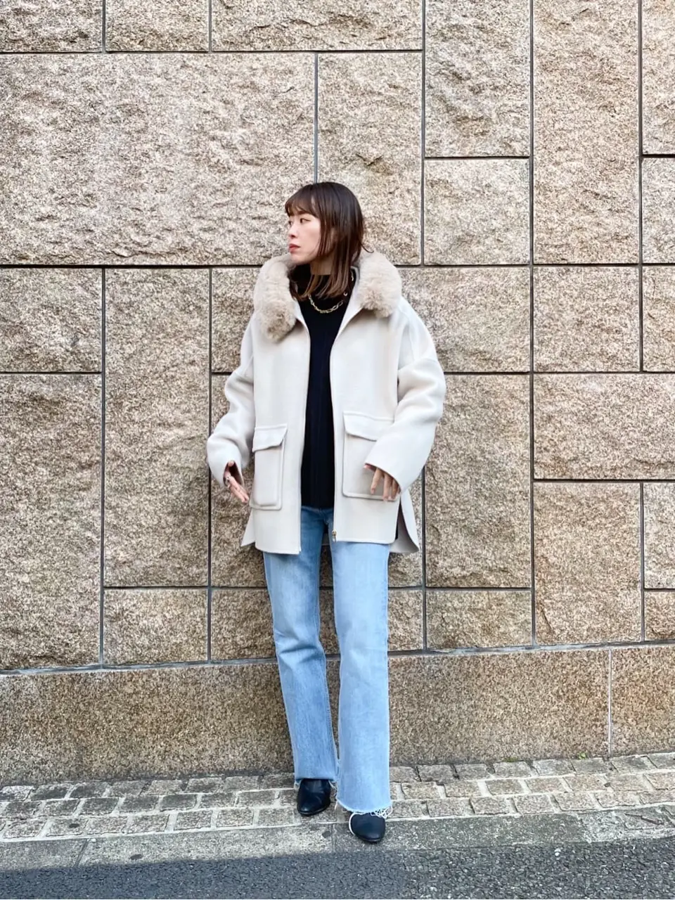  古川温子 コーディネート画像