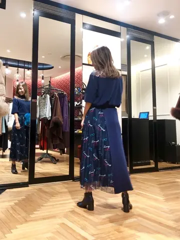 GRACE CONTINENTAL yukimi yonee コーディネート画像