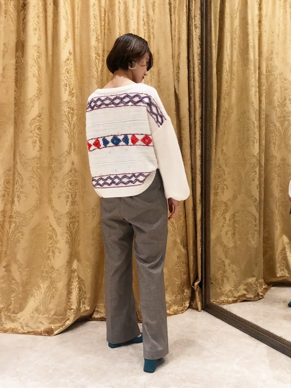 GRACE CONTINENTAL A.FUKUDA コーディネート画像