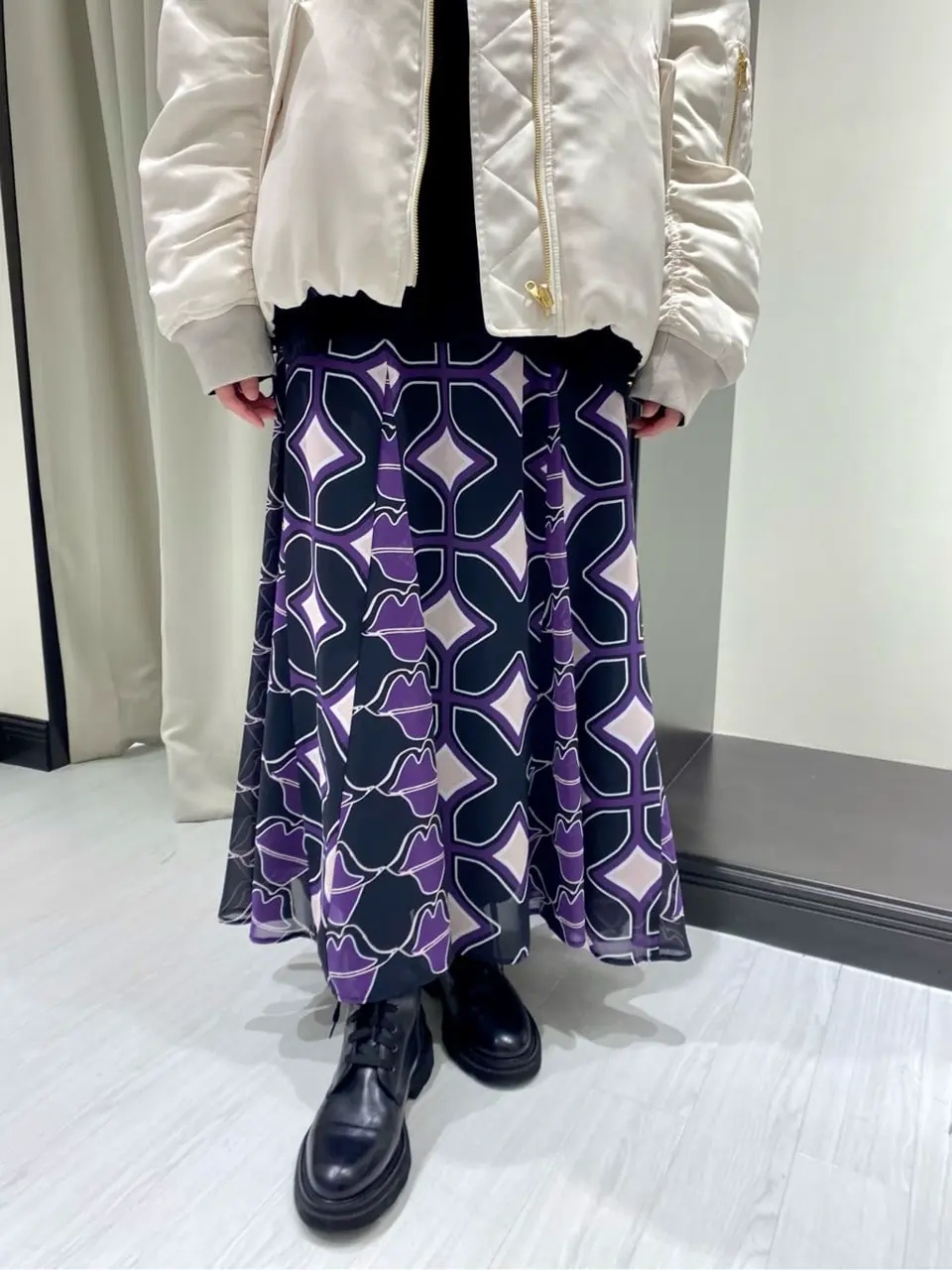 GRACE CONTINENTAL Abe コーディネート画像