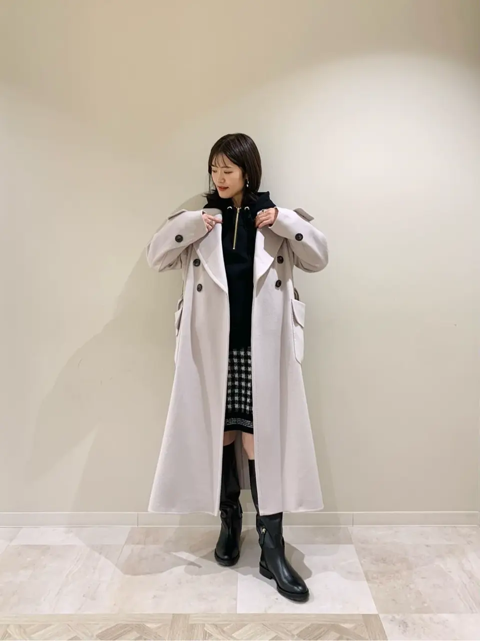 GRACE CONTINENTAL A.Kameyama コーディネート画像