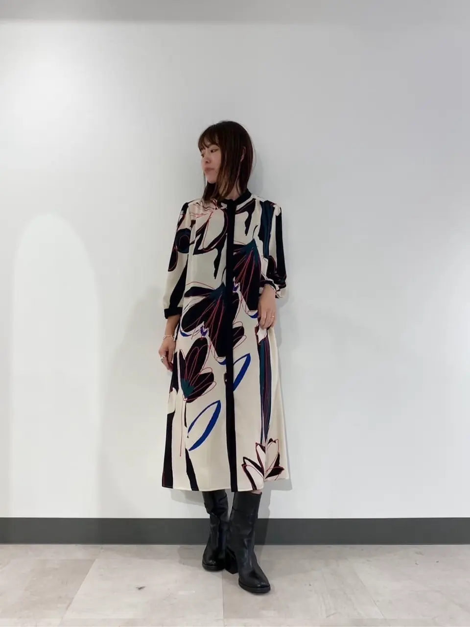  古川温子 コーディネート画像