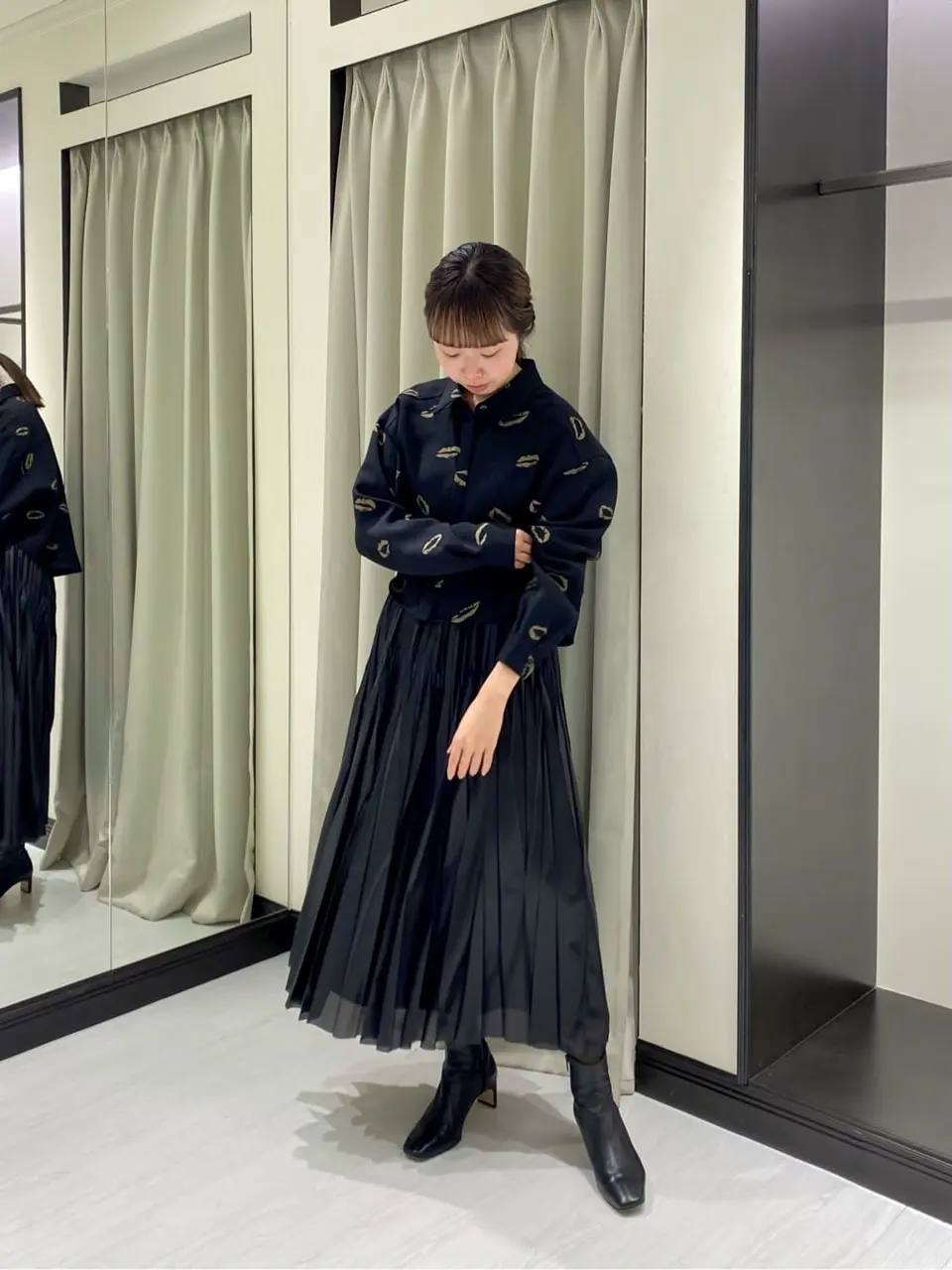 GRACE CONTINENTAL Abe コーディネート画像