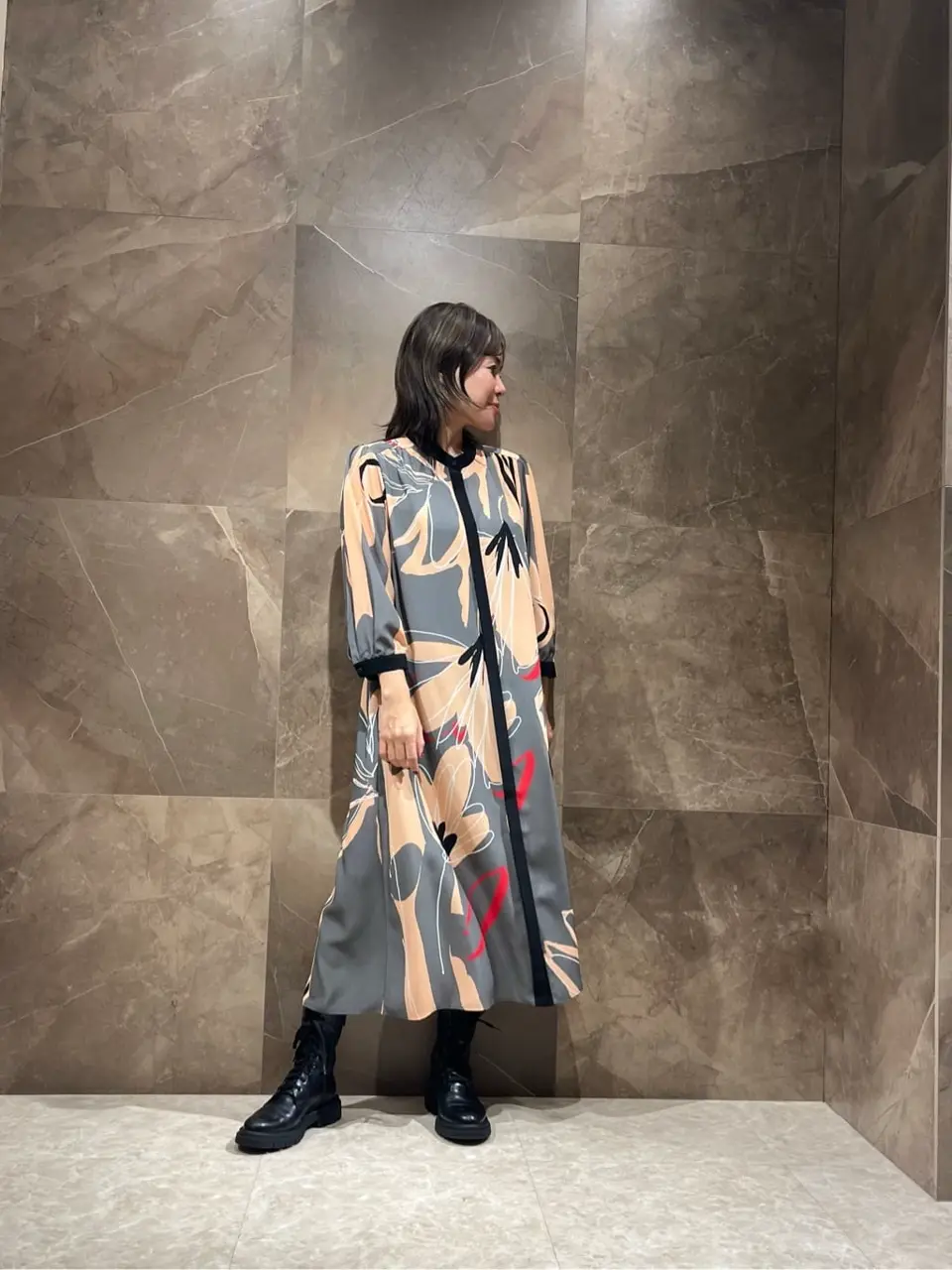 GRACE CONTINENTAL 穐山　香織 コーディネート画像