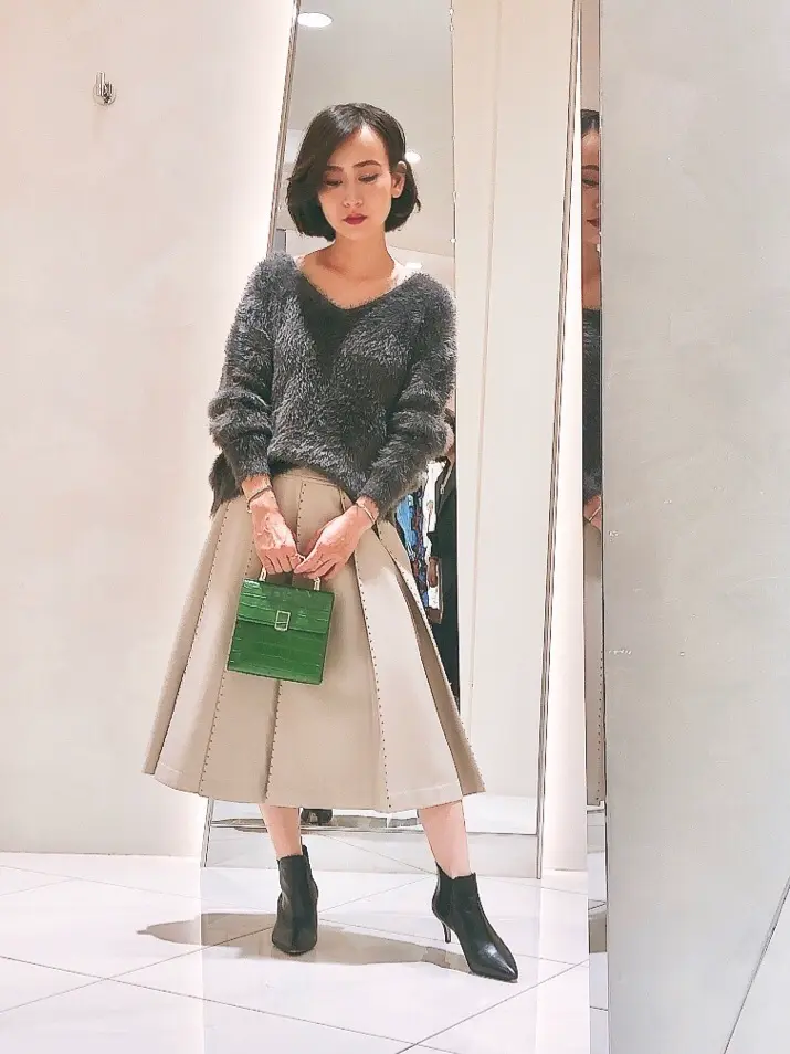 GRACE CONTINENTAL okunaka_desu コーディネート画像