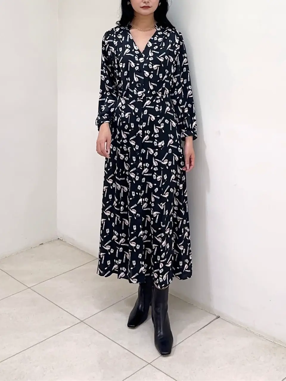 GRACE CONTINENTAL MORITA AI コーディネート画像