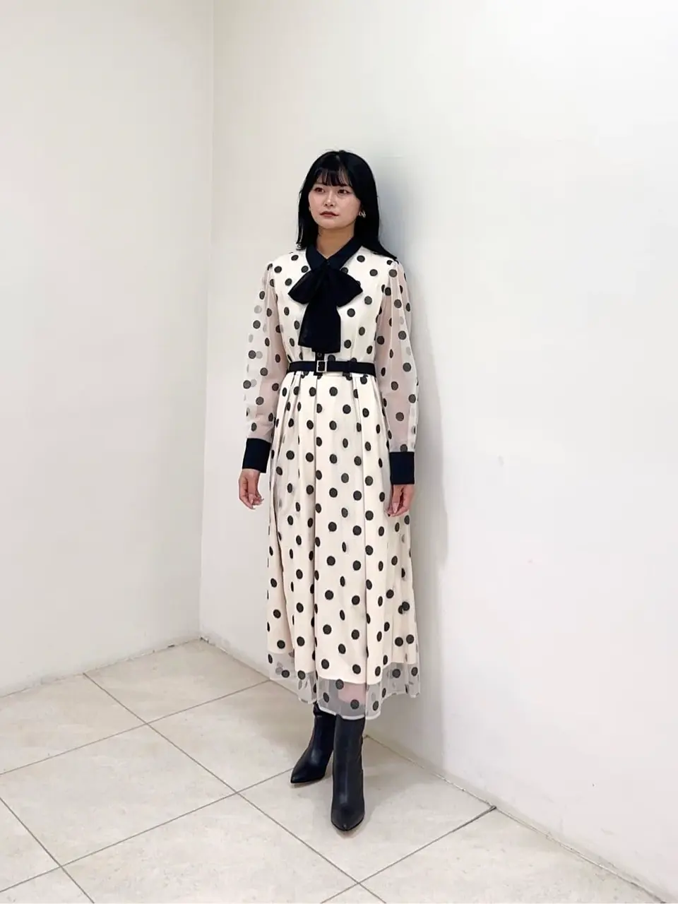 GRACE CONTINENTAL MORITA AI コーディネート画像