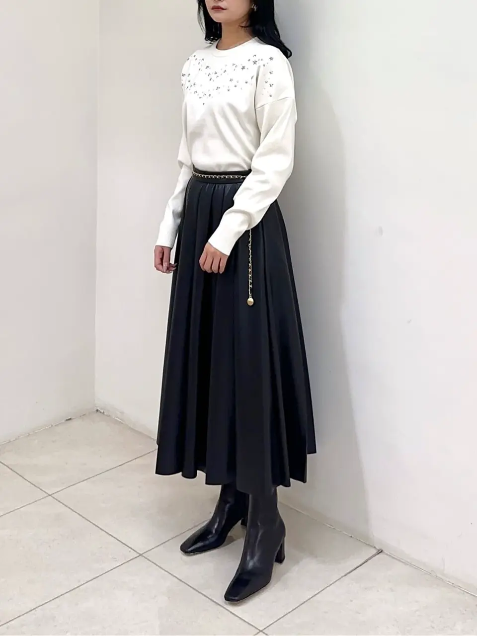 GRACE CONTINENTAL MORITA AI コーディネート画像