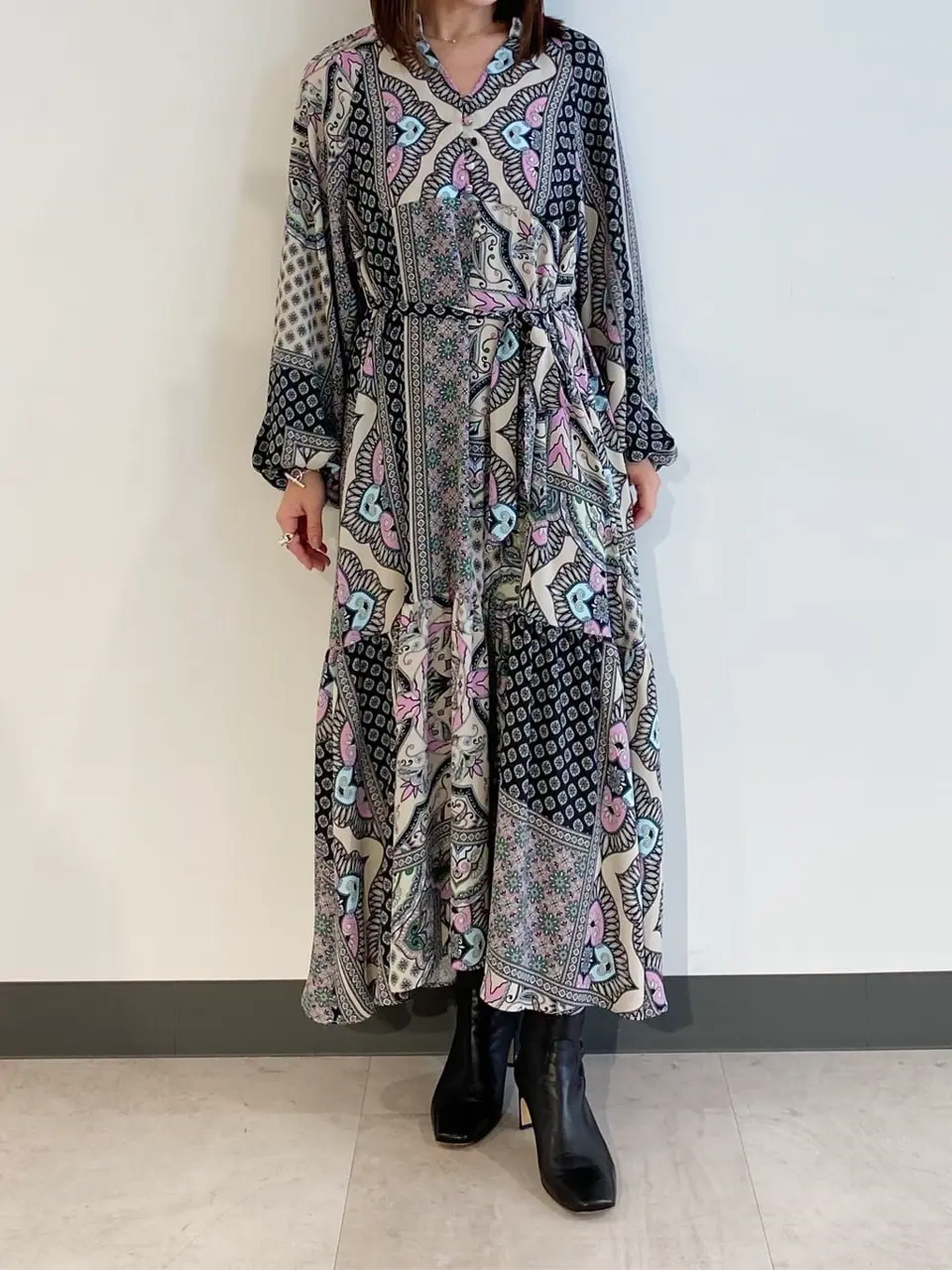  古川温子 コーディネート画像