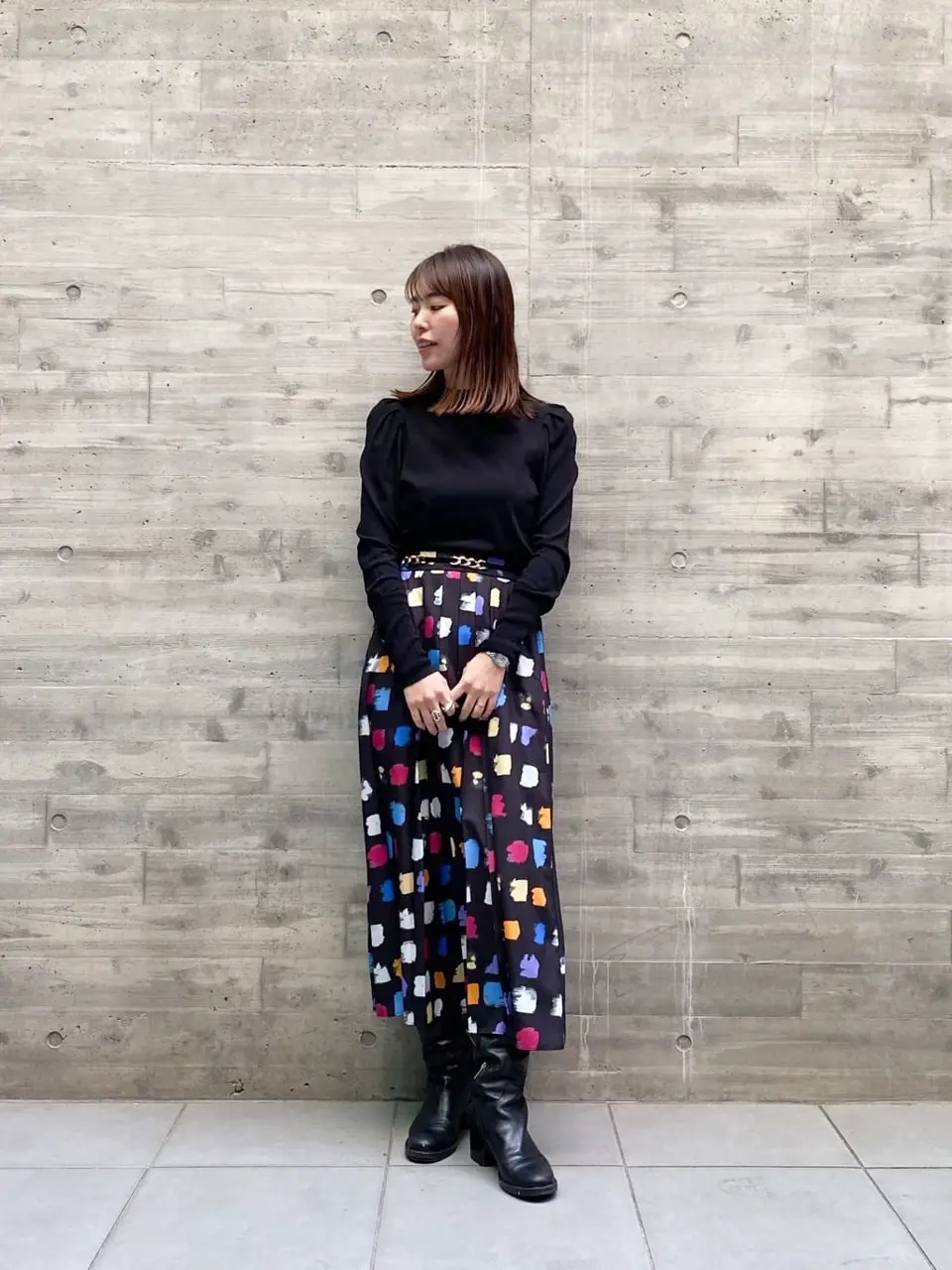  古川温子 コーディネート画像