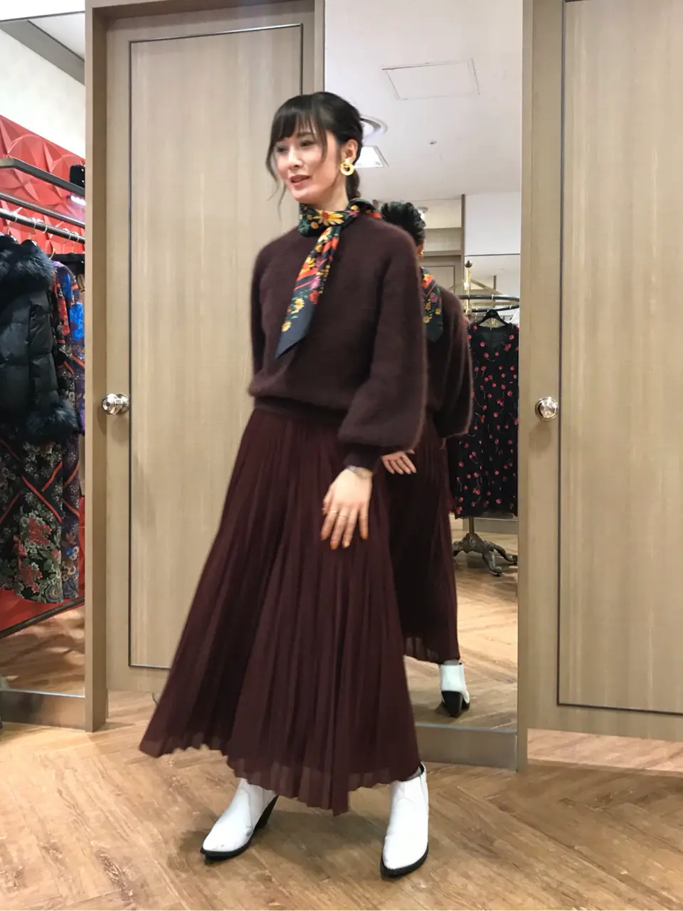 GRACE CONTINENTAL Kogane. コーディネート画像