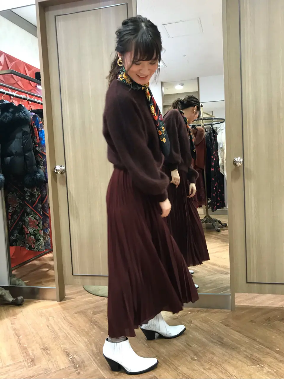 GRACE CONTINENTAL Kogane. コーディネート画像