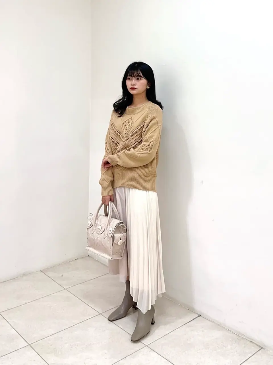 GRACE CONTINENTAL MORITA AI コーディネート画像