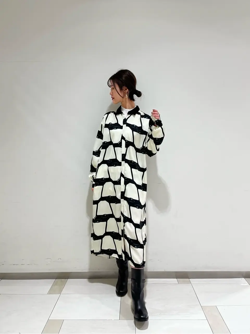 GRACE CONTINENTAL A.Kameyama コーディネート画像