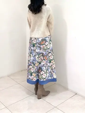 GRACE CONTINENTAL MORITA AI コーディネート画像