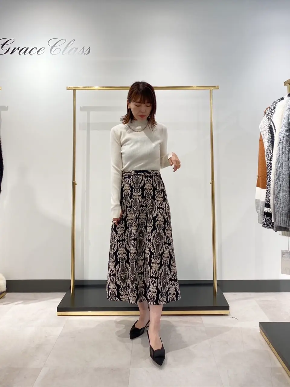  古川温子 コーディネート画像