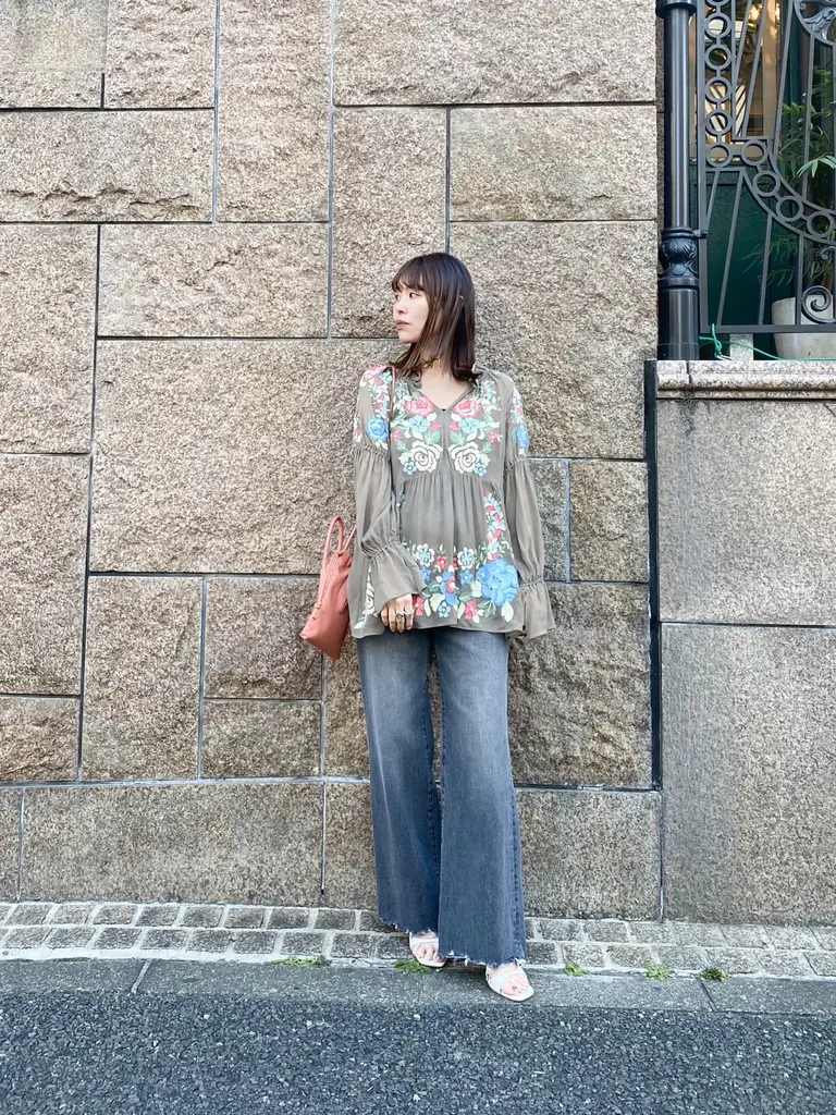  古川温子 コーディネート画像