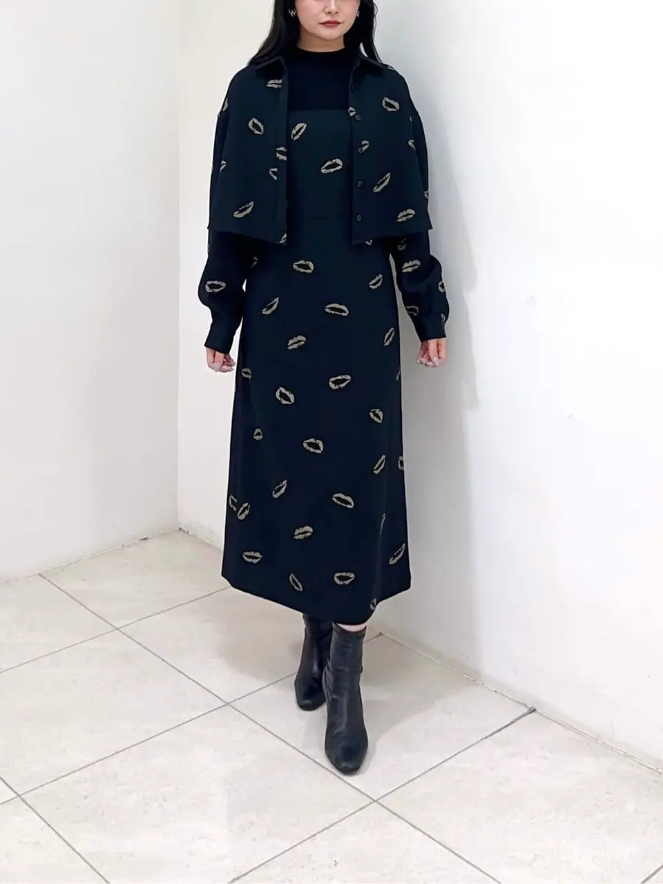 GRACE CONTINENTAL MORITA AI コーディネート画像