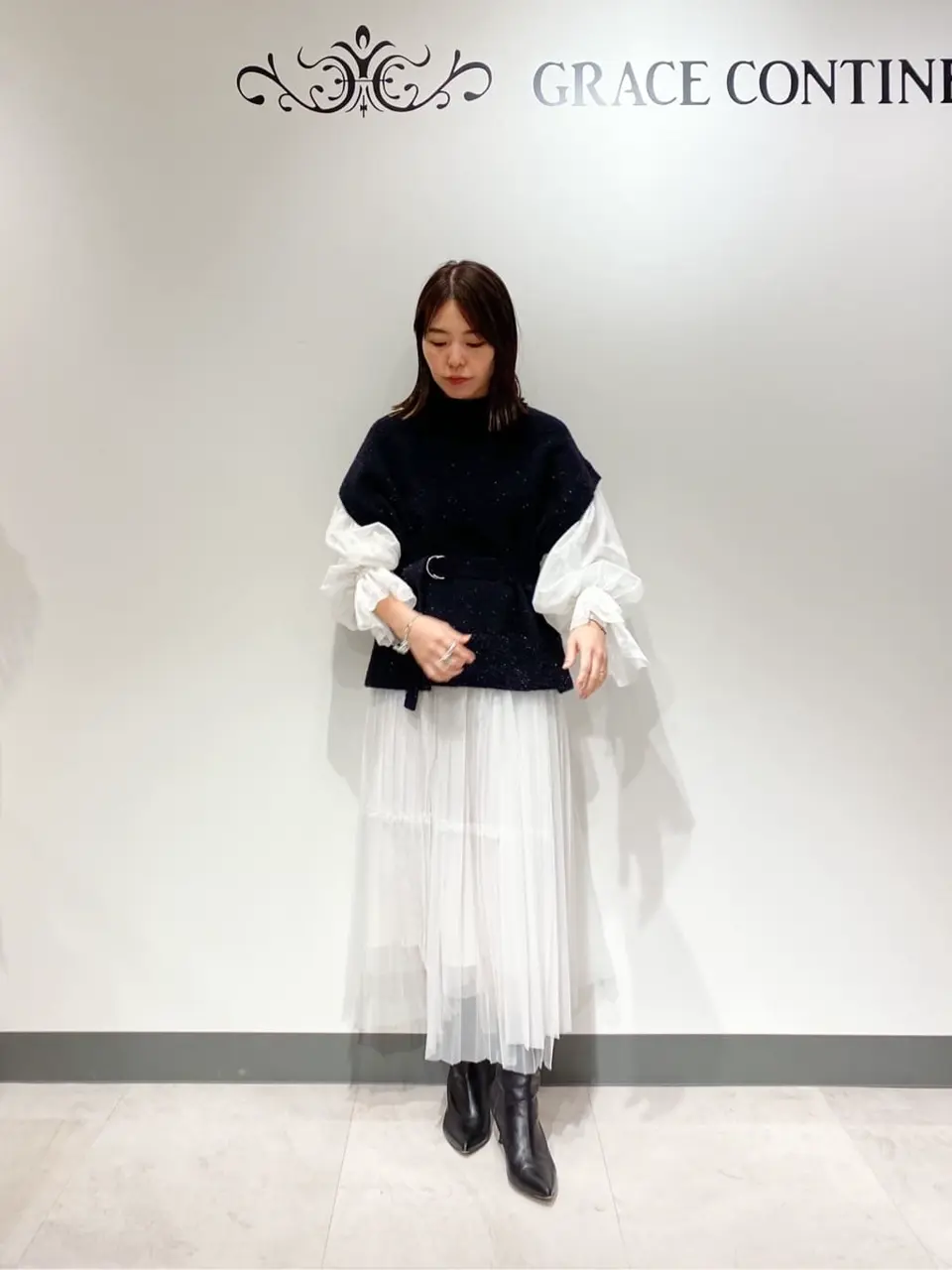  古川温子 コーディネート画像