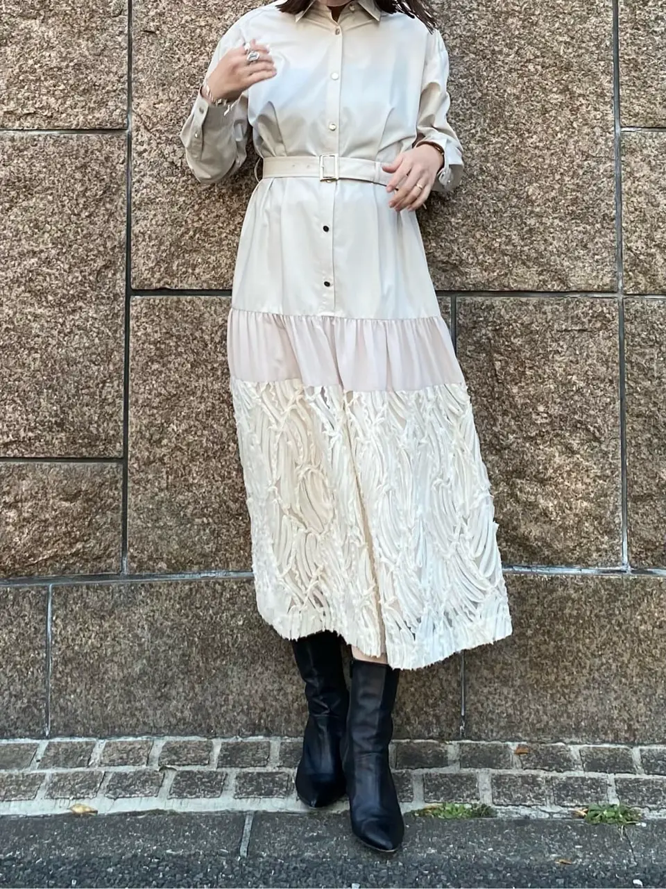  古川温子 コーディネート画像