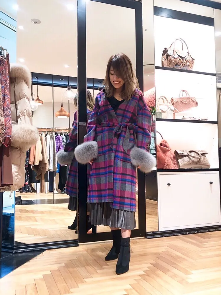 GRACE CONTINENTAL yukimi yonee コーディネート画像