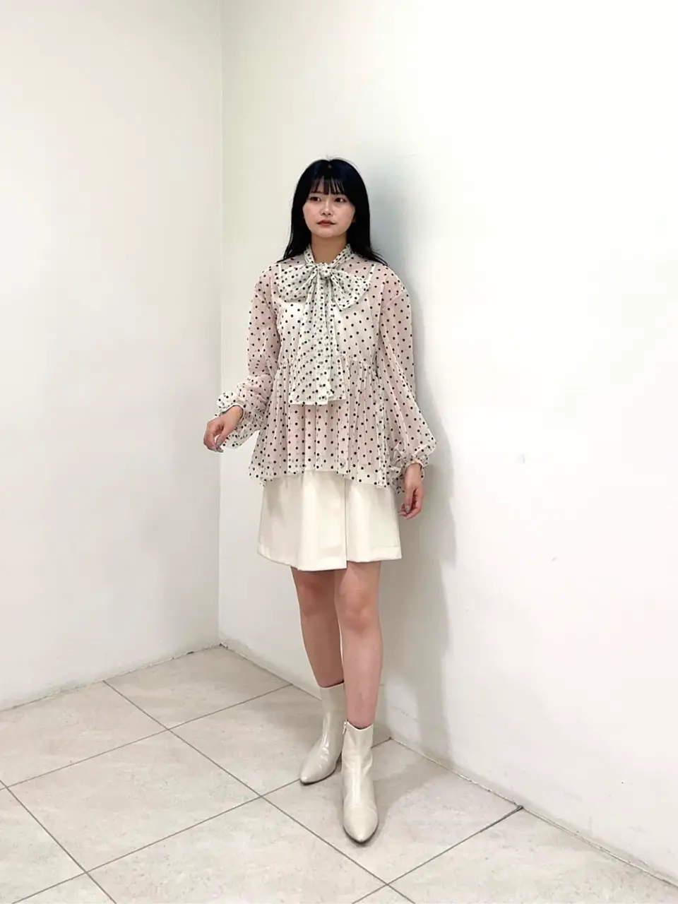 GRACE CONTINENTAL MORITA AI コーディネート画像