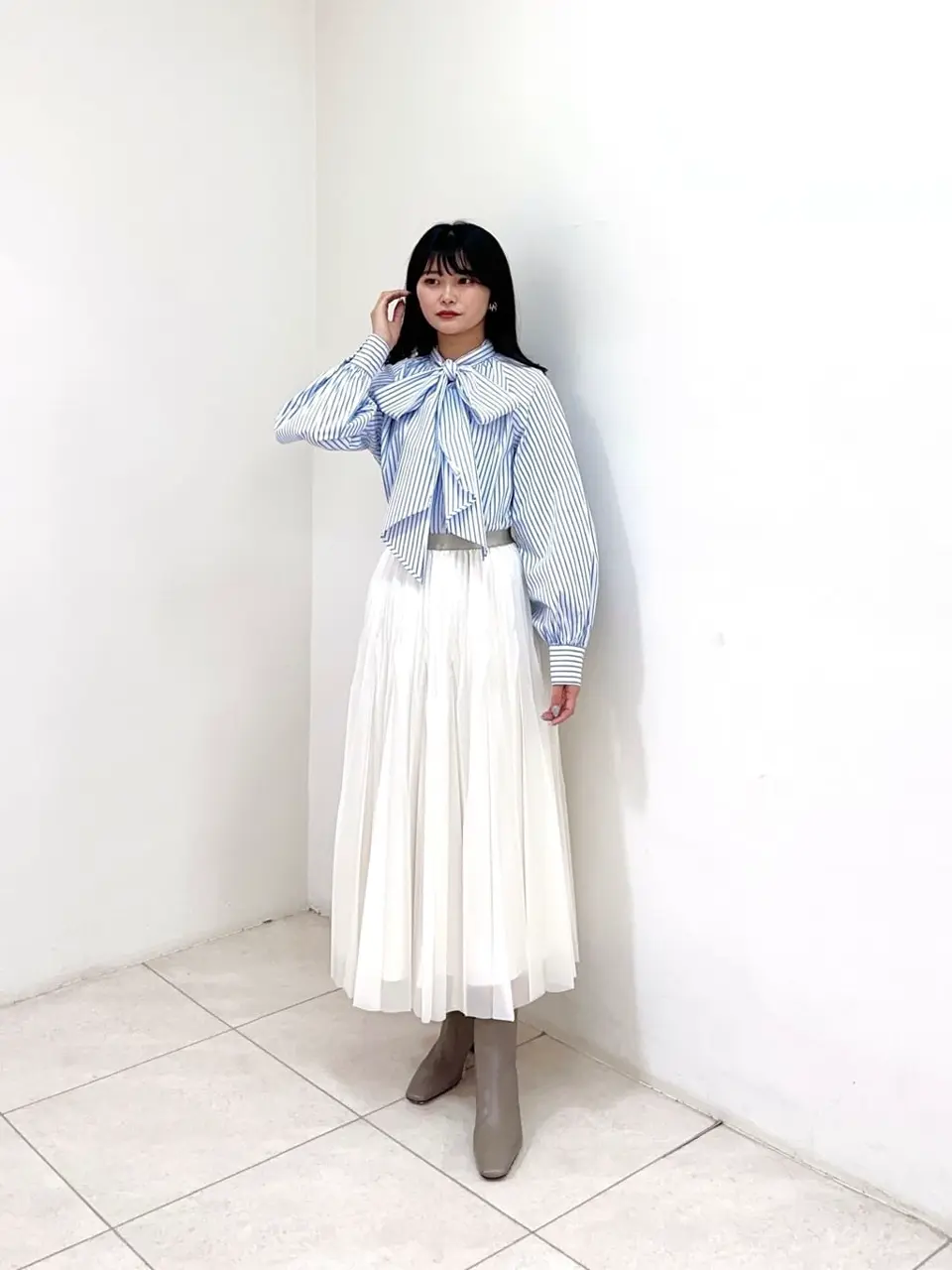 GRACE CONTINENTAL MORITA AI コーディネート画像