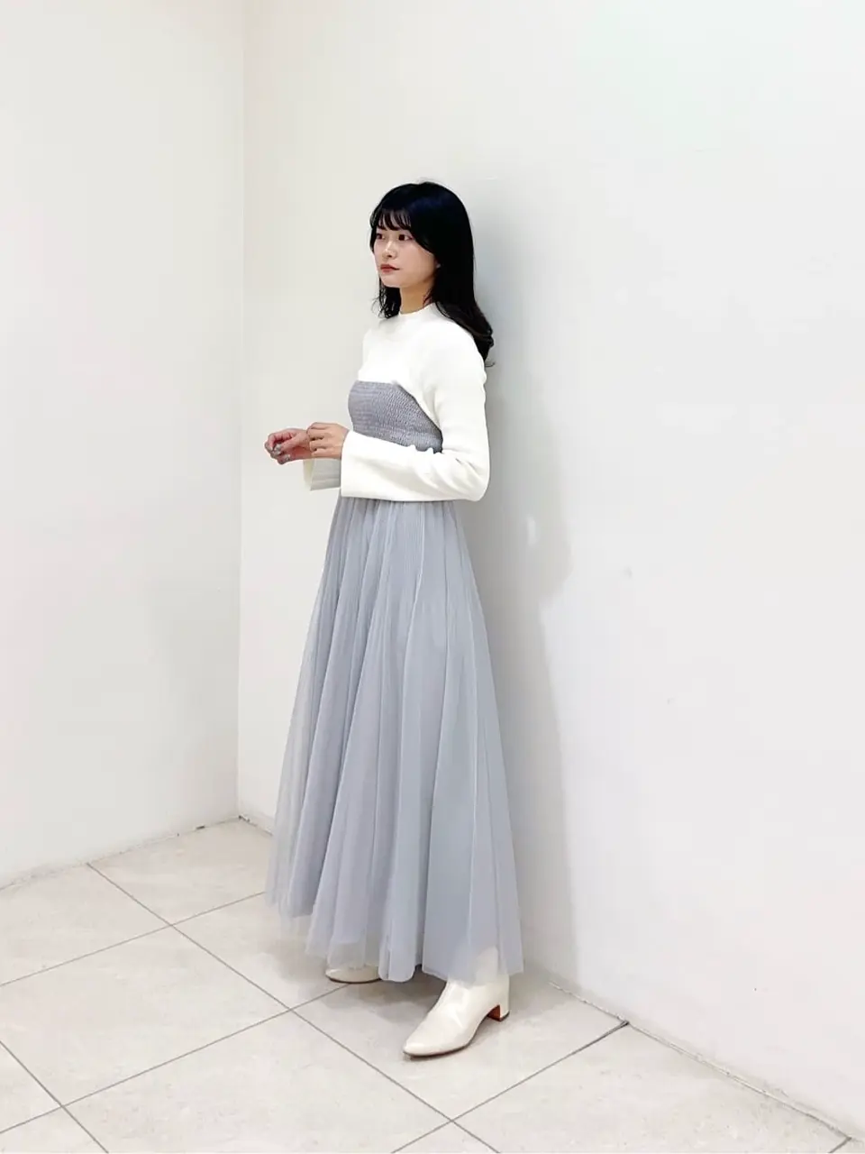 GRACE CONTINENTAL MORITA AI コーディネート画像