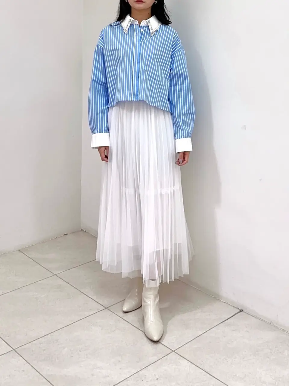 GRACE CONTINENTAL MORITA AI コーディネート画像