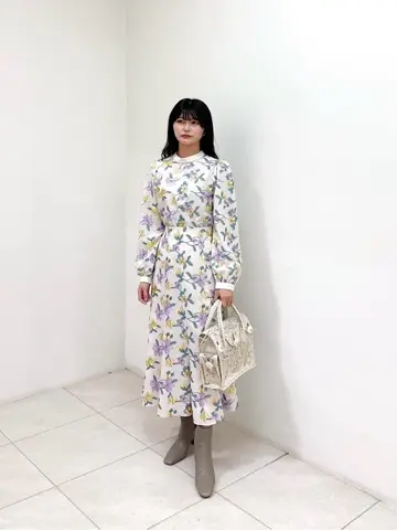 GRACE CONTINENTAL MORITA AI コーディネート画像