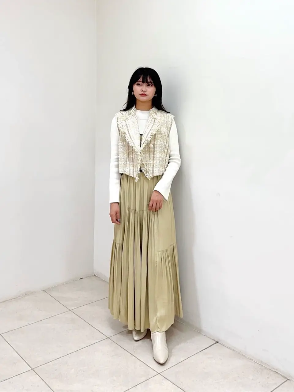 GRACE CONTINENTAL MORITA AI コーディネート画像