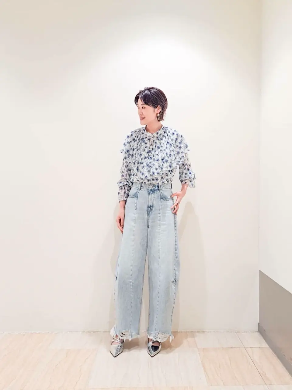 GRACE CONTINENTAL 今野　志保 コーディネート画像