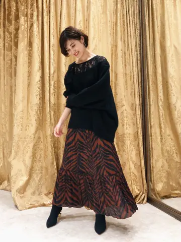 GRACE CONTINENTAL A.FUKUDA コーディネート画像