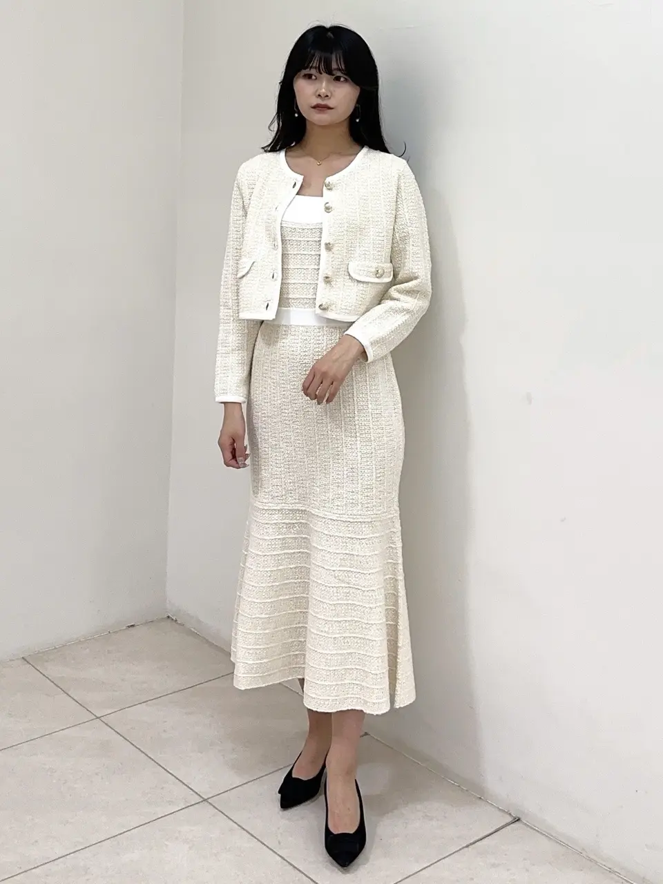 GRACE CONTINENTAL MORITA AI コーディネート画像