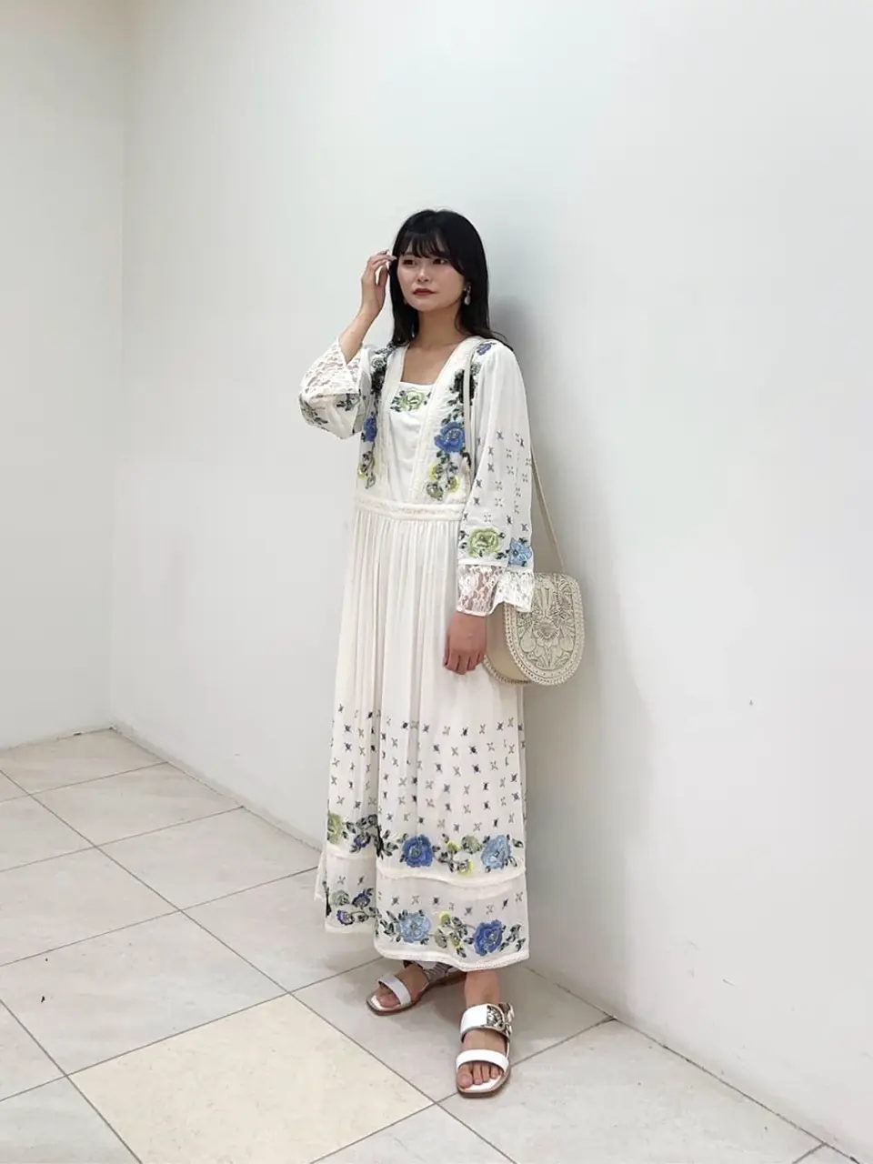 GRACE CONTINENTAL MORITA AI コーディネート画像