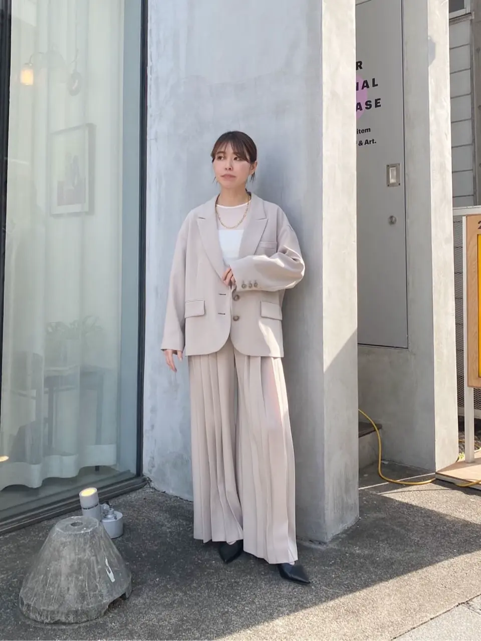  古川温子 コーディネート画像