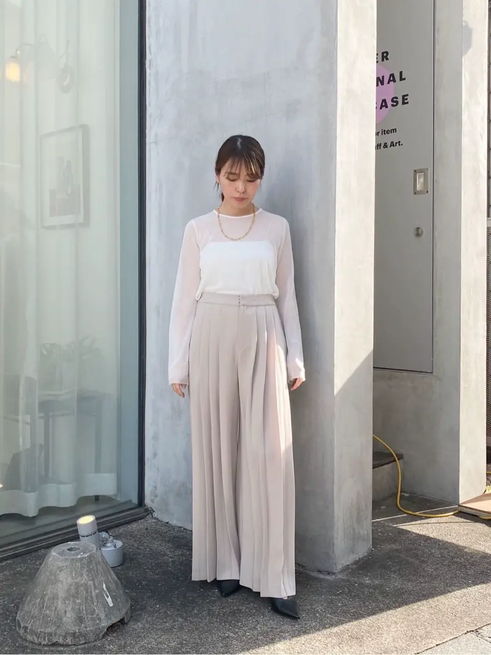  古川温子 コーディネート画像