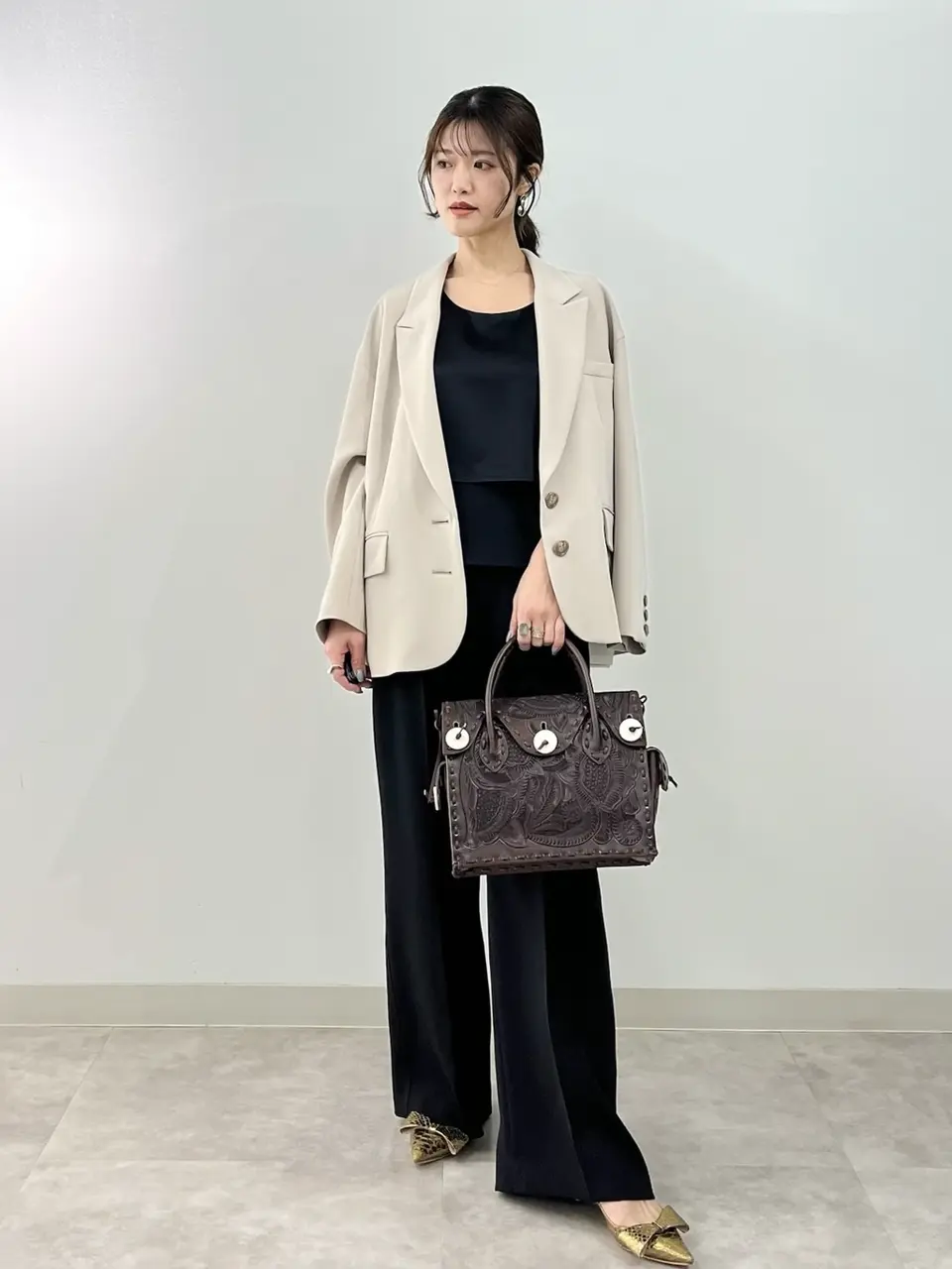 GRACE CONTINENTAL A.Kameyama コーディネート画像