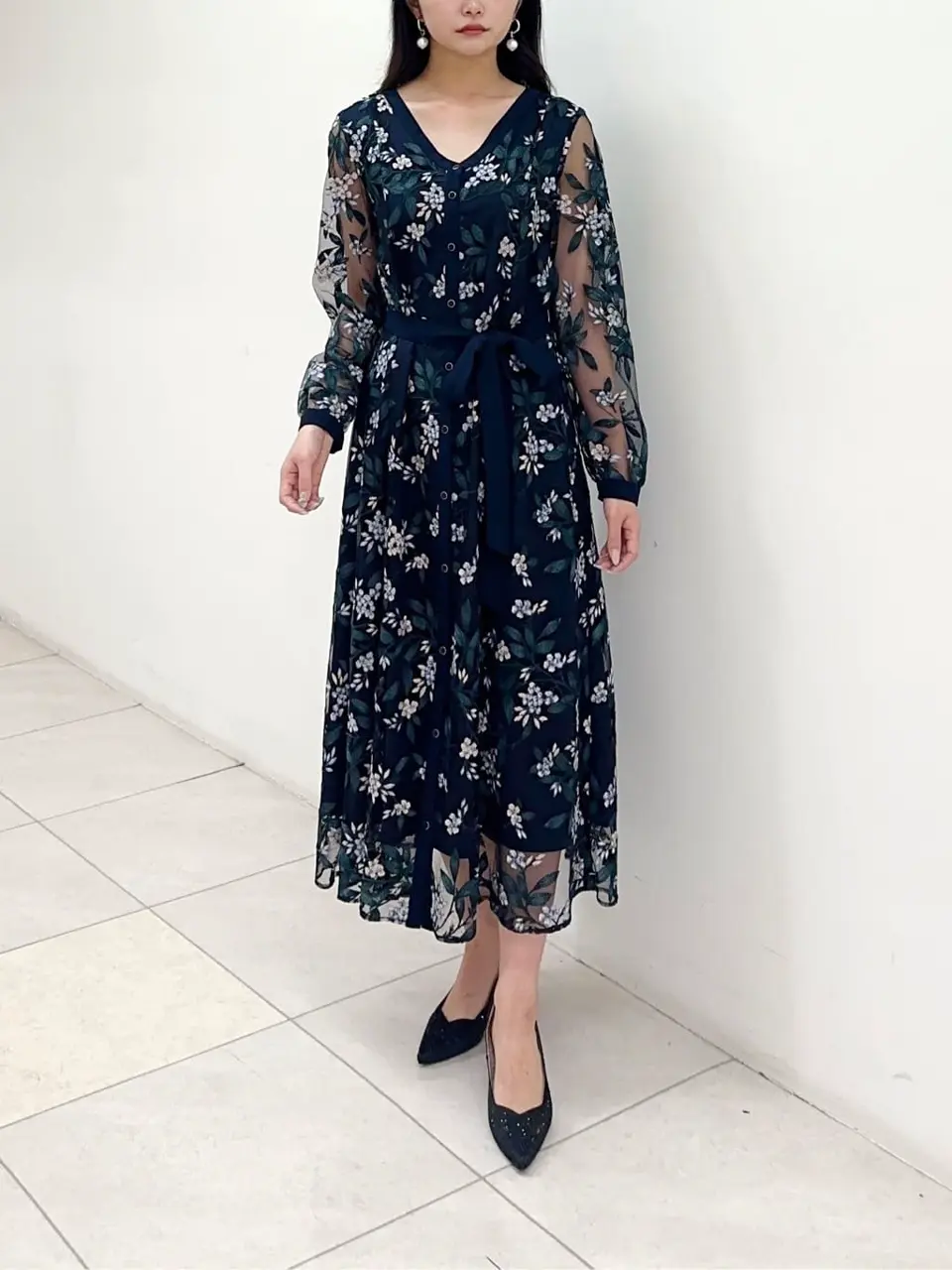 GRACE CONTINENTAL MORITA AI コーディネート画像