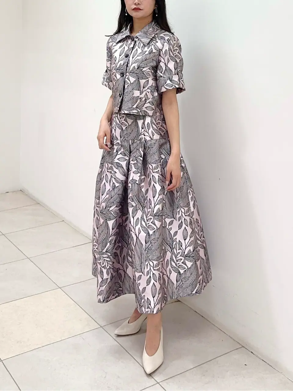 GRACE CONTINENTAL MORITA AI コーディネート画像