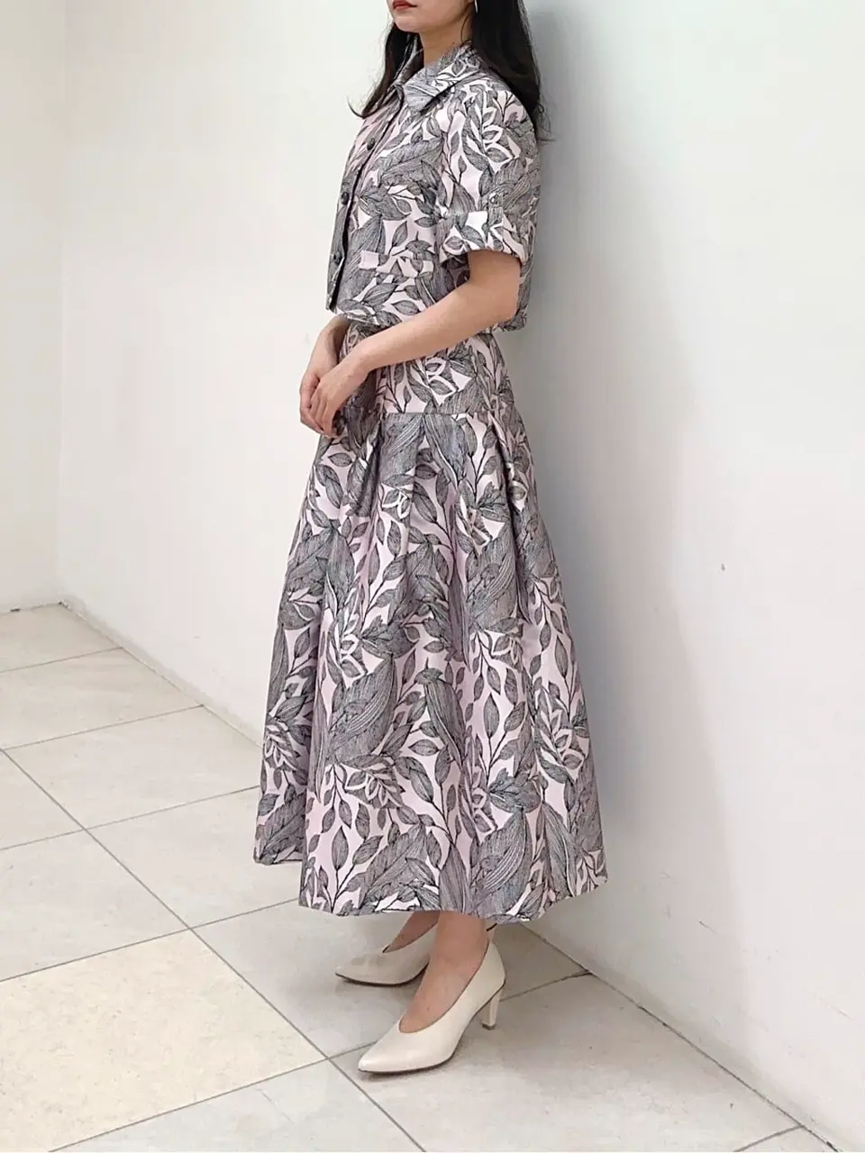 GRACE CONTINENTAL MORITA AI コーディネート画像