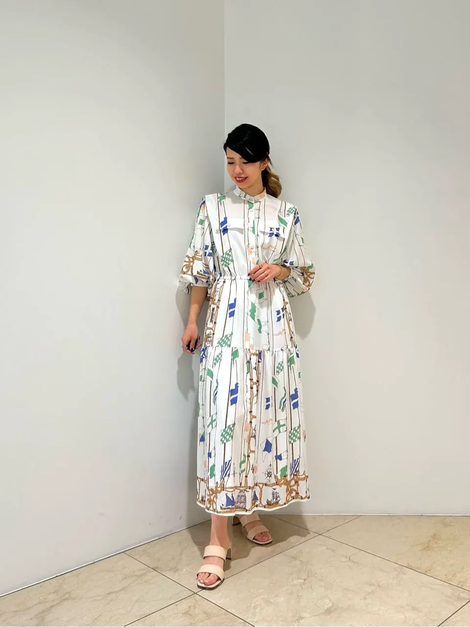 GRACE CONTINENTAL FUKUSHIMA YURIE コーディネート画像